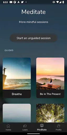 Скриншот 6 — Bliss: Meditation & Wellness
