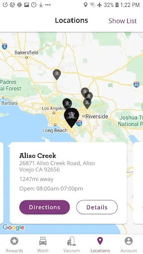 Скриншот 3 — BLISS Car Wash (California)