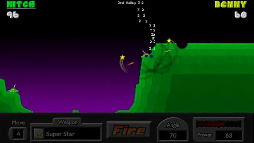 Скриншот 4 — Pocket Tanks