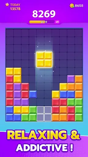 Скриншот 1 — Block Puzzle: игра куб пазл