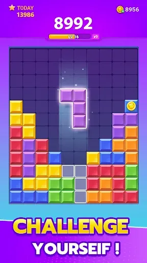 Скриншот 2 — Block Puzzle: игра куб пазл
