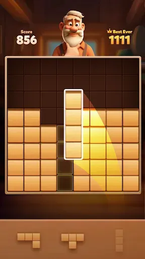 Скриншот 1 — Wood Block - Puzzle Games