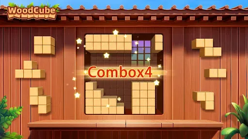 Скриншот 7 — WoodCube: блок пазл · Wooden