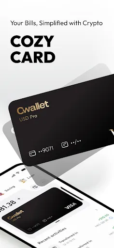 Скриншот 2 — Cwallet - Secure Crypto Wallet