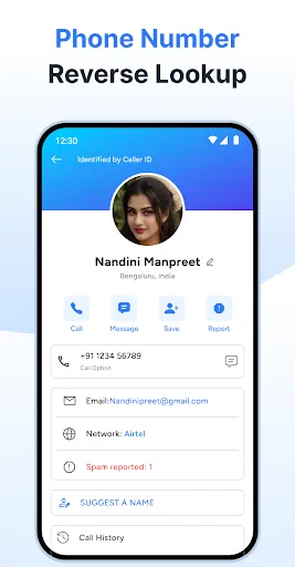 Скриншот 4 — Caller ID & Number Locator App