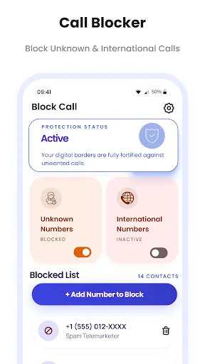Скриншот 6 — Caller ID Name Location, Theme