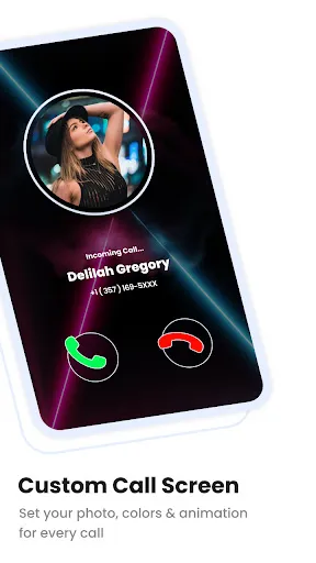 Скриншот 8 — Caller ID Name Location, Theme