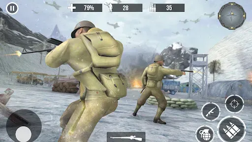 Скриншот 4 — Военные Игры | WW2 Battle OPS