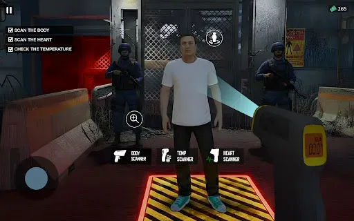 Скриншот 1 — Border Scan Survival Zone Game