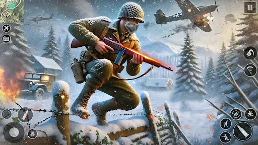 Скриншот 2 — World War 2 Sniper Hero Games