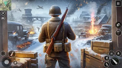 Скриншот 3 — World War 2 Sniper Hero Games