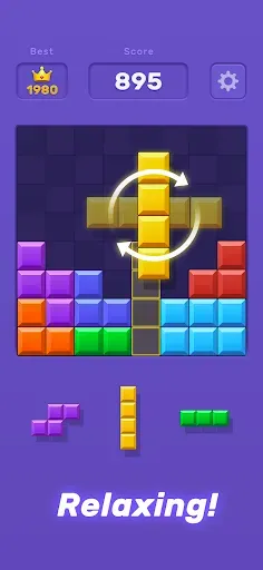 Скриншот 1 — Block Puzzle Revolution