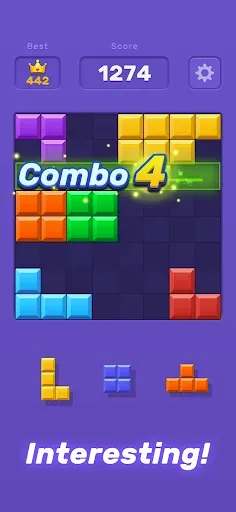 Скриншот 2 — Block Puzzle Revolution