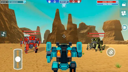 Скриншот 6 — Blocky Cars: танки онлайн пвп