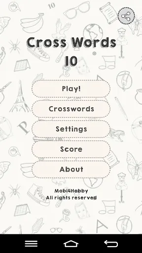 Скриншот 1 — CrossWords 10