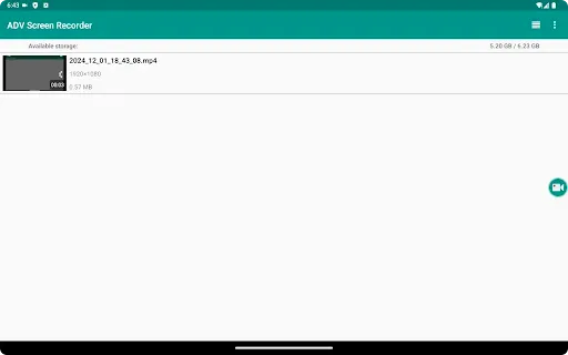 Скриншот 8 — ADV Screen Recorder
