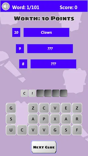 Скриншот 3 — Three Clues Game