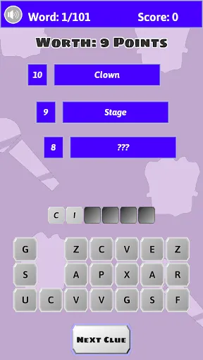 Скриншот 4 — Three Clues Game