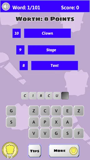 Скриншот 5 — Three Clues Game