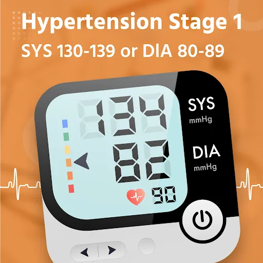 Скриншот 2 — Blood Pressure App: BP Monitor