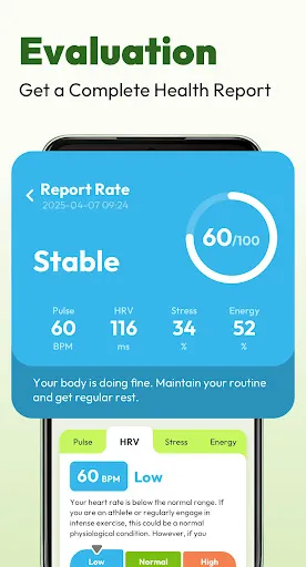 Скриншот 3 — WellLog: Health Log - HR & BP