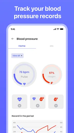 Скриншот 3 — Blood Sugar & Pressure Tracker
