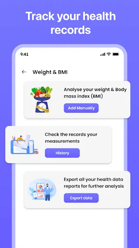 Скриншот 5 — Blood Sugar & Pressure Tracker