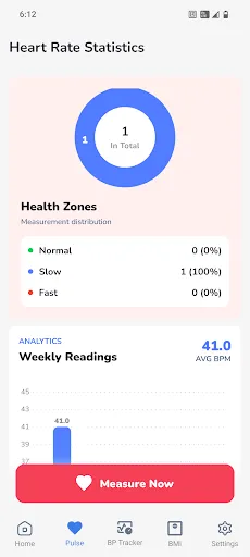 Скриншот 6 — Blood Sugar & BP Tracker