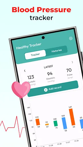 Скриншот 4 — Blood Pressure Log: BP Monitor
