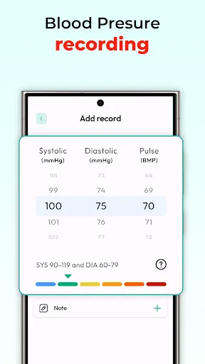 Скриншот 6 — Blood Pressure Log: BP Monitor