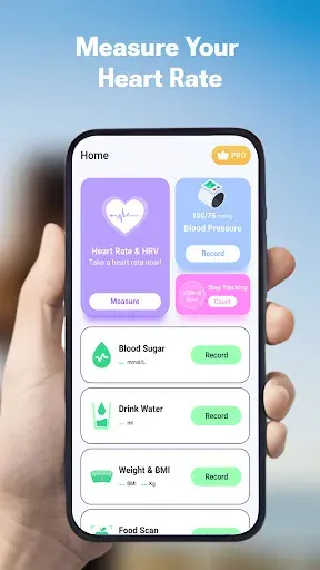 Скриншот 1 — Health Tracker: Blood Pressure