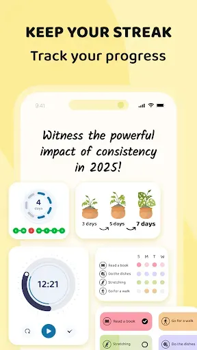 Скриншот 4 — Rabit: Habit Tracker & Planner