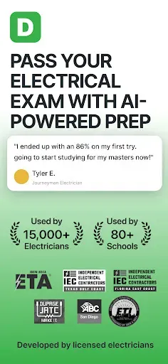 Скриншот 1 — NEC Electrical Exam by Dakota