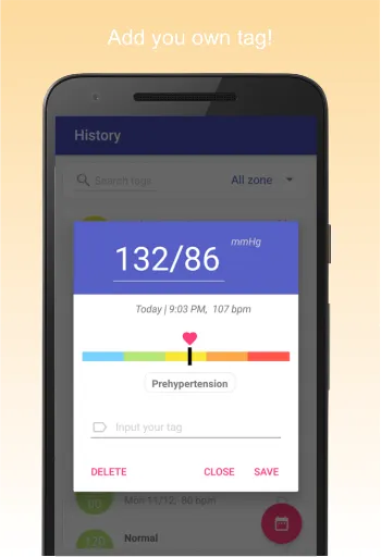 Скриншот 4 — Blood Pressure Diary