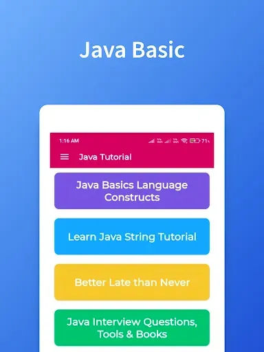 Скриншот 4 — Java Tutorial