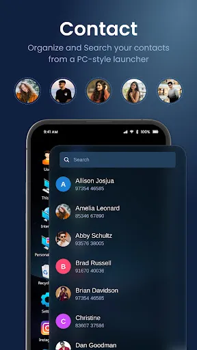 Скриншот 5 — Launcher for Desktop Look