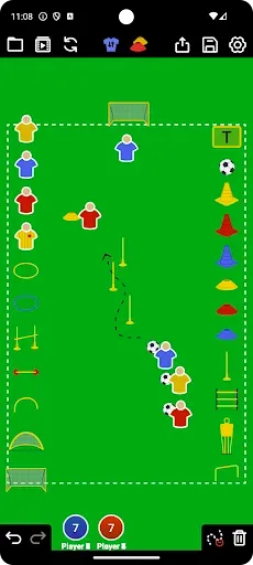 Скриншот 2 — Тактическая панель: футболу