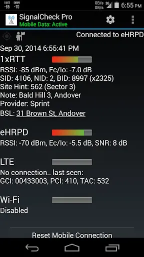 Скриншот 3 — SignalCheck Pro