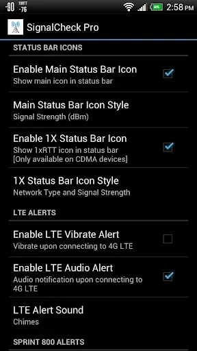 Скриншот 6 — SignalCheck Pro
