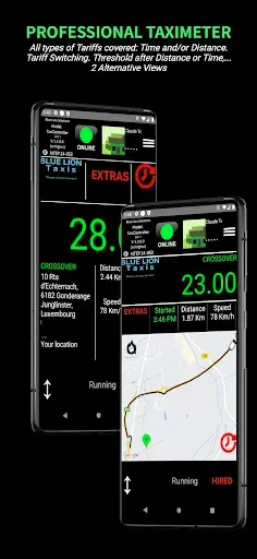 Скриншот 1 — Taximeter-GPS