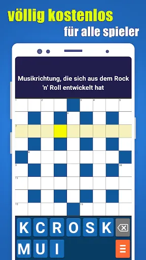 Скриншот 4 — Kreuzworträtsel Deutsch Rätsel