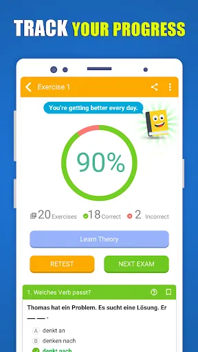 Скриншот 5 — Deutsch Grammatik A1 A2 B1 B2