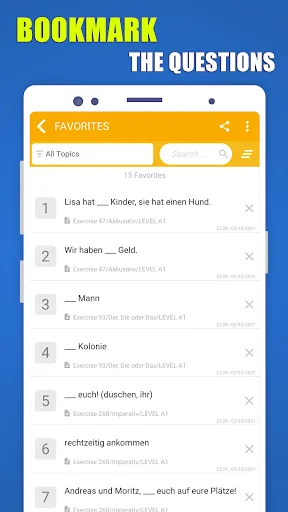 Скриншот 6 — Deutsch Grammatik A1 A2 B1 B2