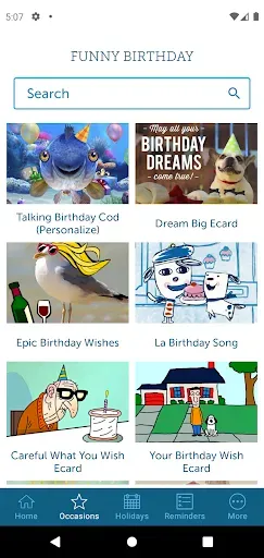 Скриншот 2 — Blue Mountain Ecards