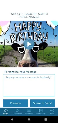 Скриншот 6 — Blue Mountain Ecards