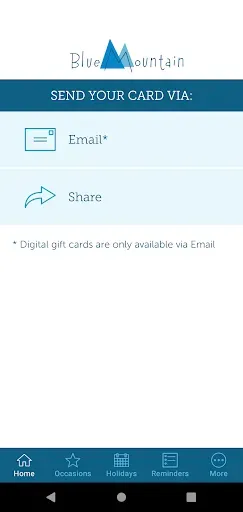 Скриншот 7 — Blue Mountain Ecards