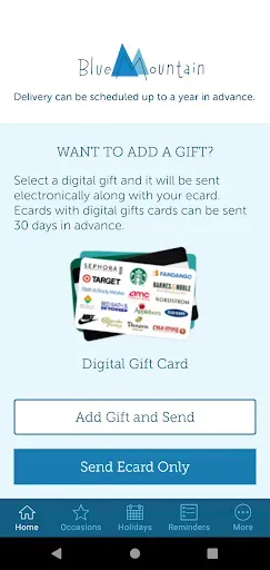 Скриншот 8 — Blue Mountain Ecards