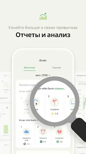 Скриншот 5 — DailyBean:Самый простой журнал