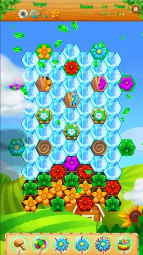 Скриншот 2 — Flowers Blast 2023
