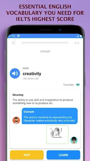 Скриншот 2 — 1000 IELTS Vocabulary